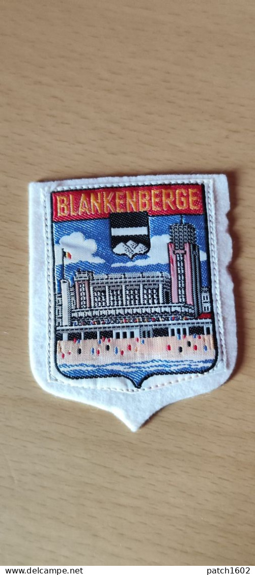 Blankenberge écusson En Tissus   7/6 Cm - Blankenberge