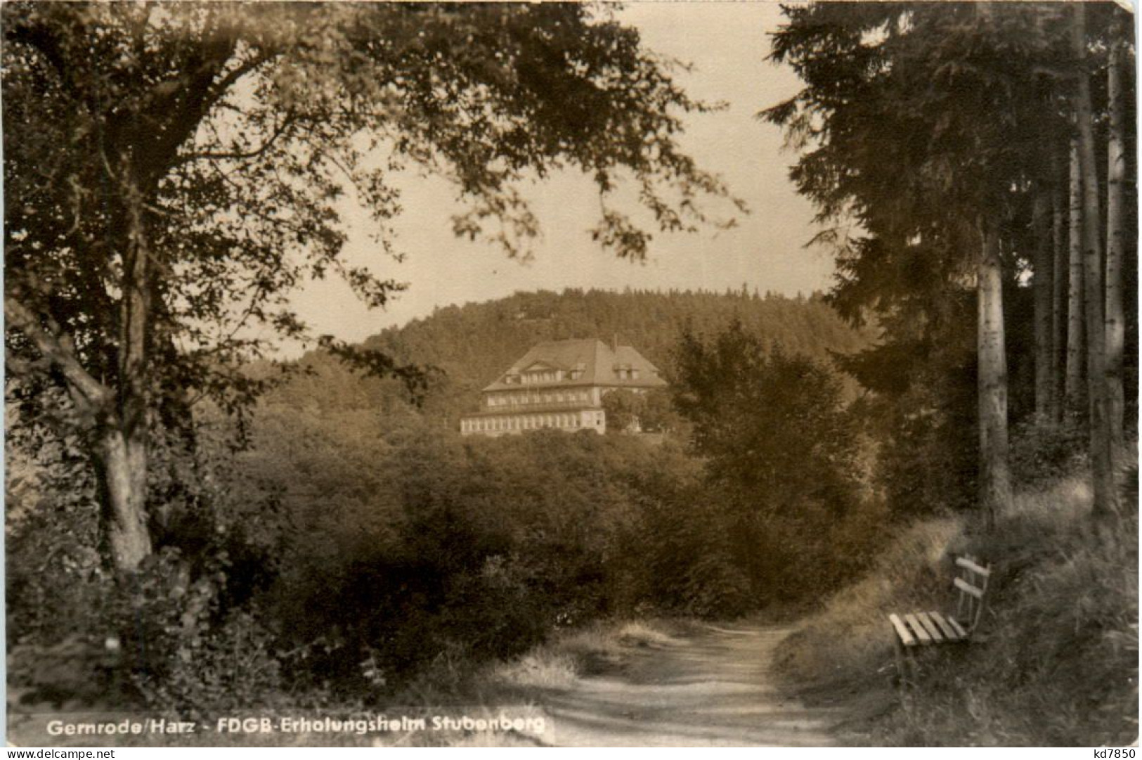 Gernrode/Harz, Erholungheim Stubenberg - Quedlinburg