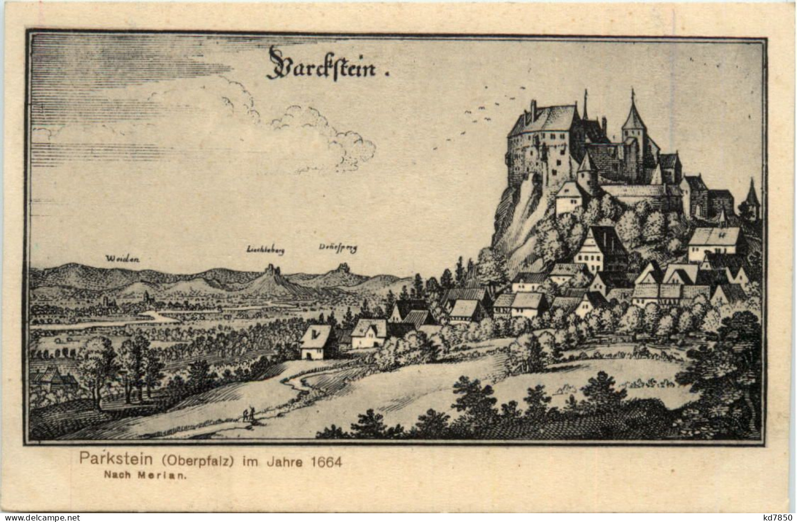 Parkstein Im Jahre 1664 - Neustadt Waldnaab