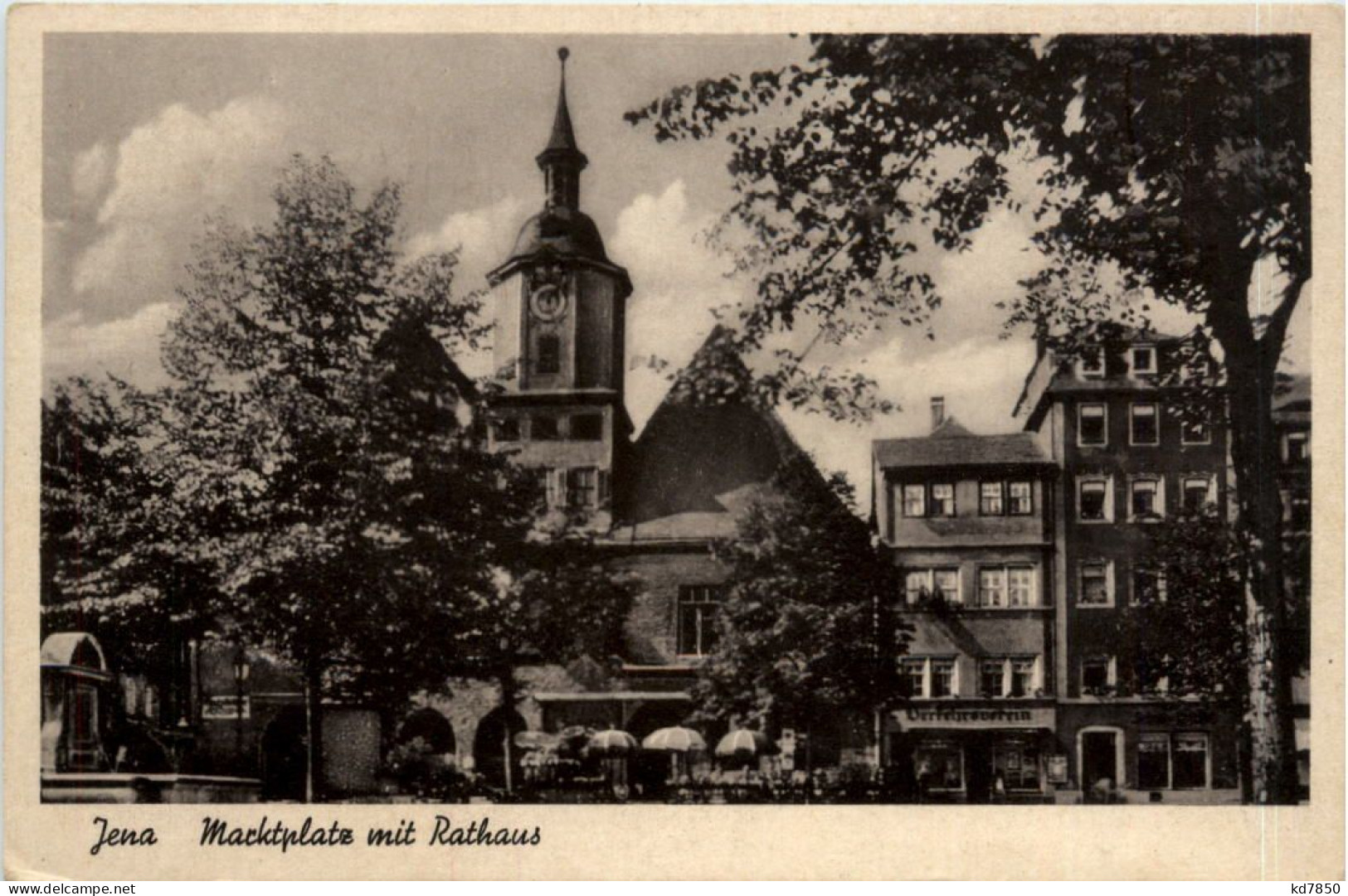 Jena, Marktplatz Mit Rathaus - Jena