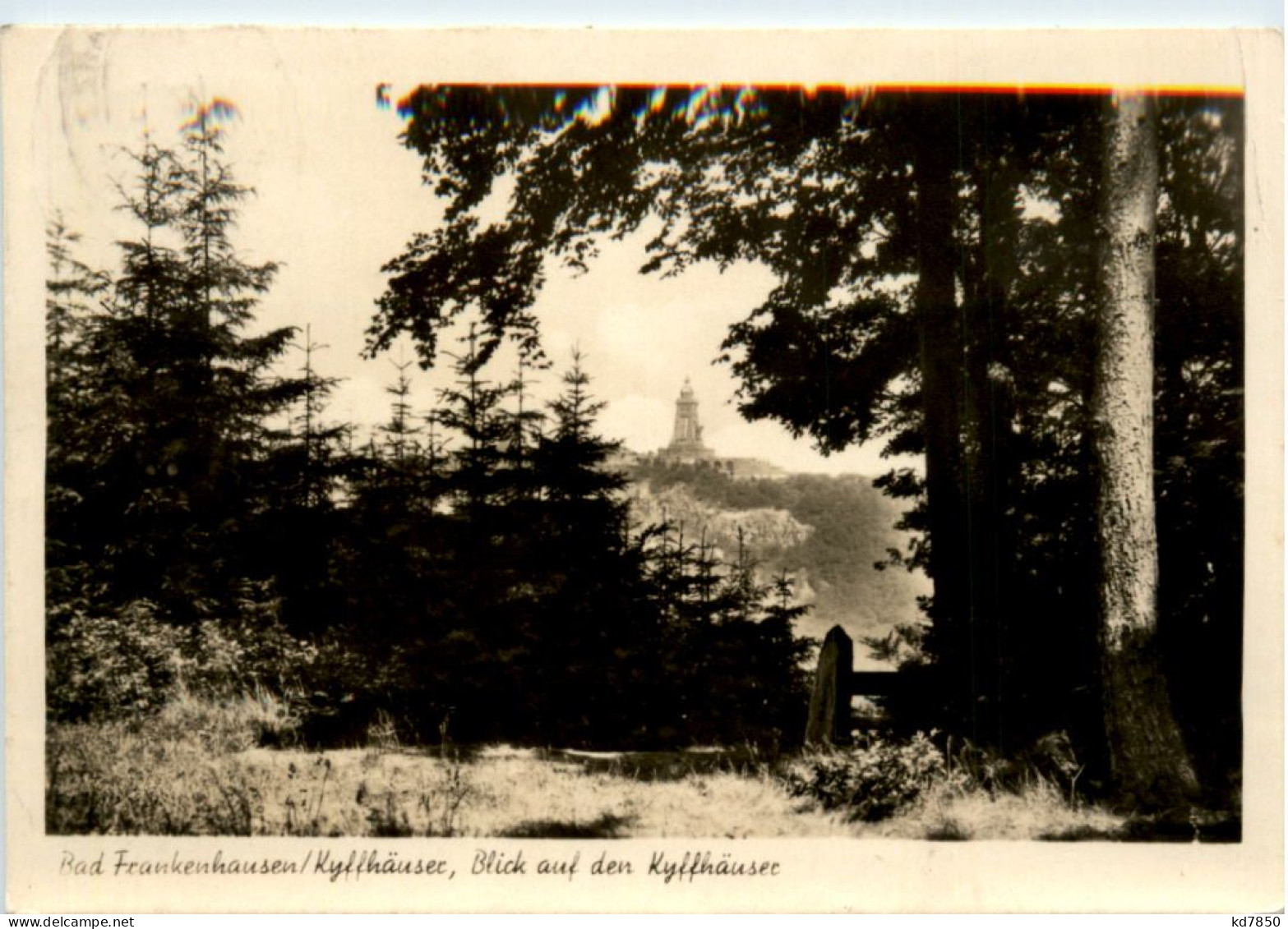 Bad Frankenhausen, Blick Auf Den Kyffhäuser - Bad Frankenhausen