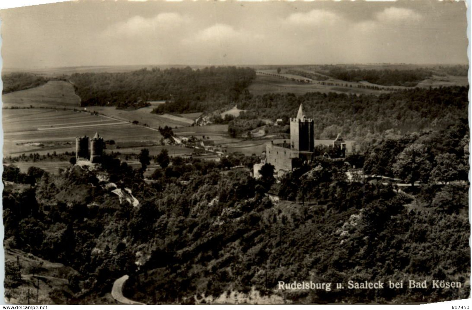 Bad Kösen, Rudelsburg U. Saaleck - Bad Kösen