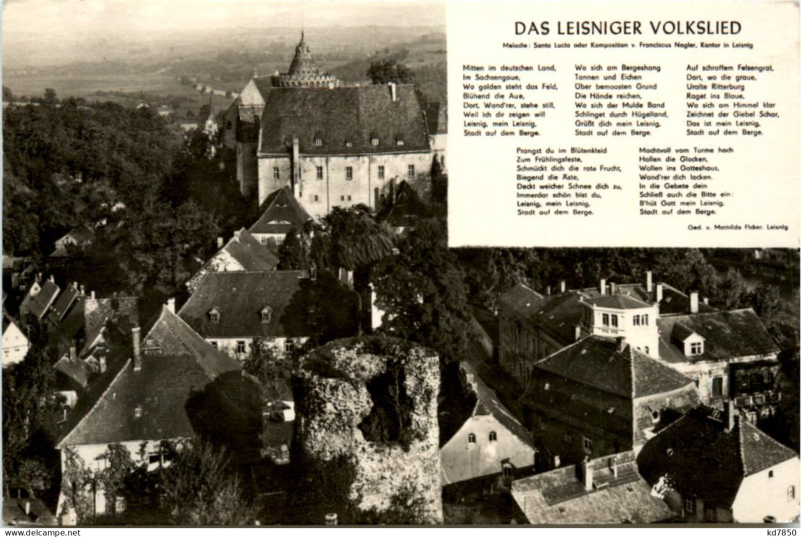 Leisnig, Das Leisniger Volkslied - Leisnig