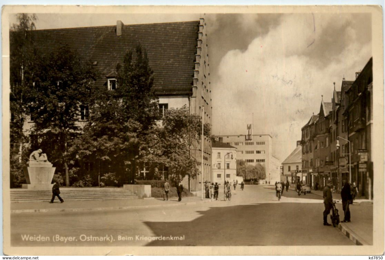 Weiden, Beim Kriegerdenkmal - Weiden I. D. Oberpfalz