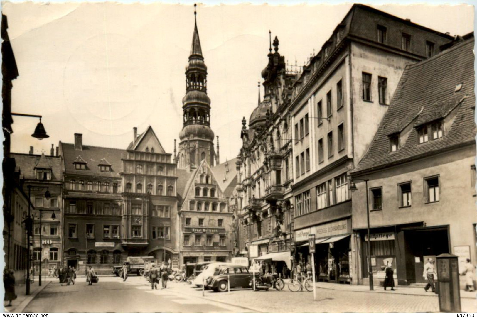 Zwickau, Hauptmarkt Und Dom Zu St. Marien - Zwickau