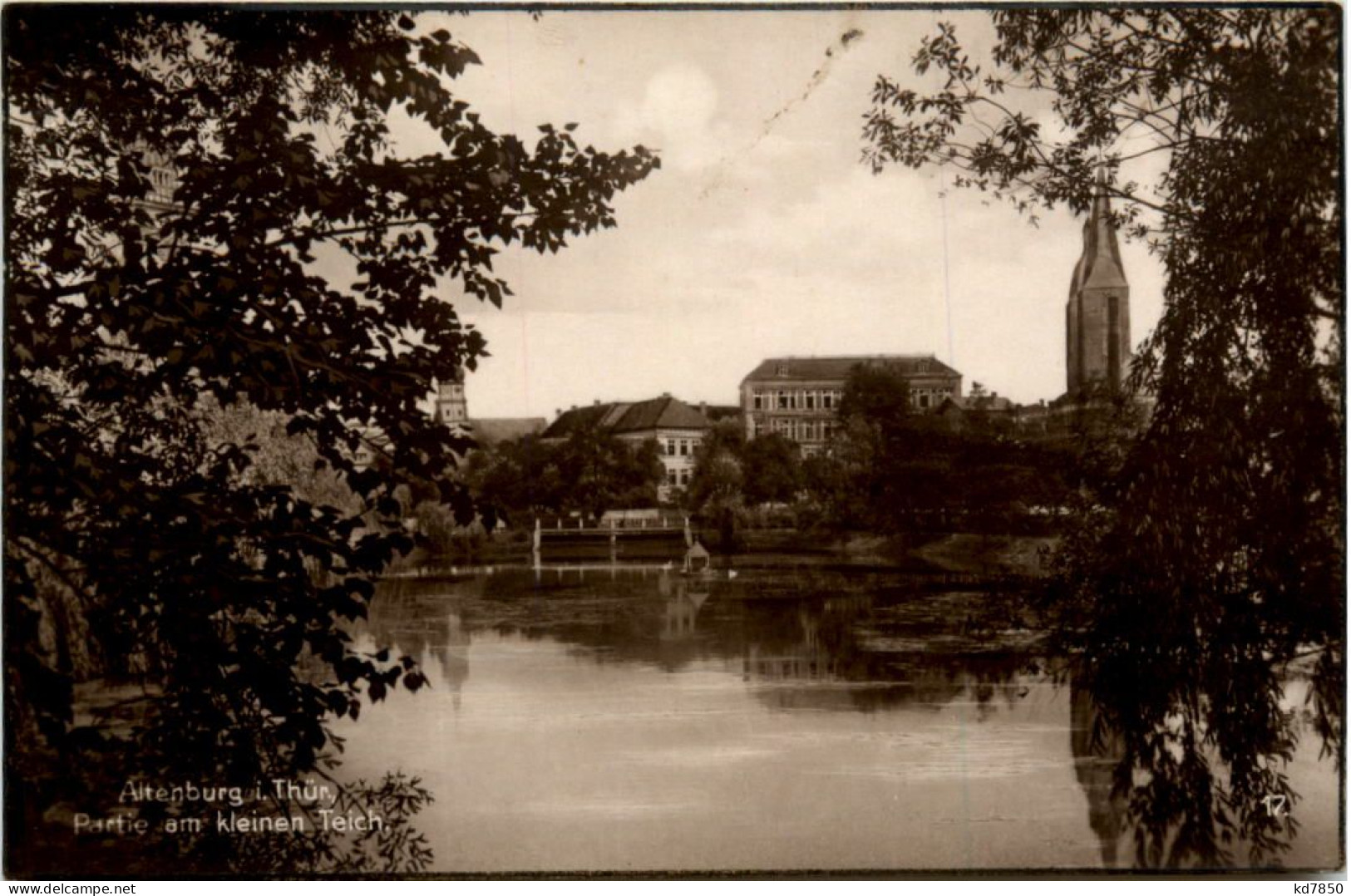 Altenburg I. Thür., Partie Am Kleinen Teich - Altenburg