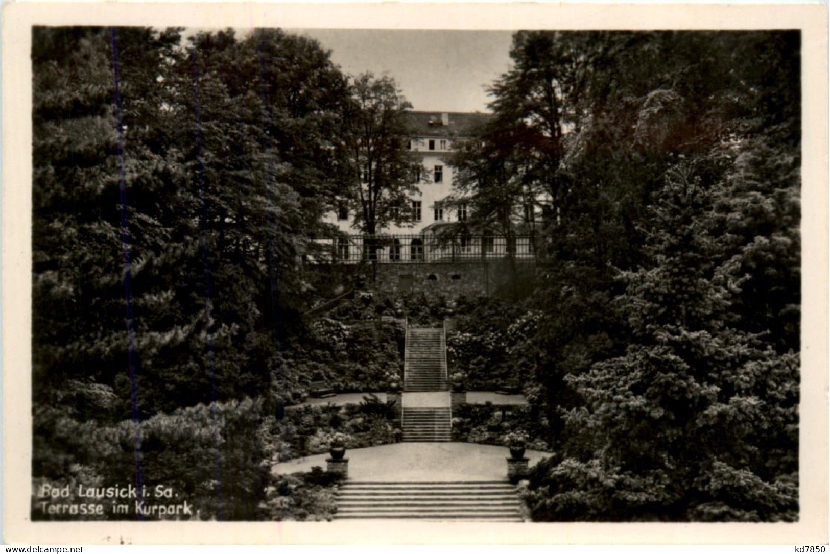 Bad Lausick, Terrasse Im Kurpark - Bad Lausick