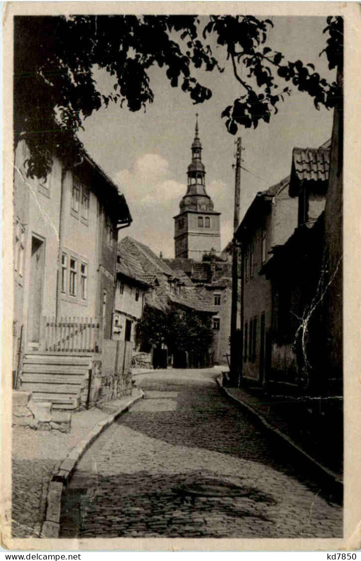 Bad Frankenhausen, Oberkirchgasse - Bad Frankenhausen