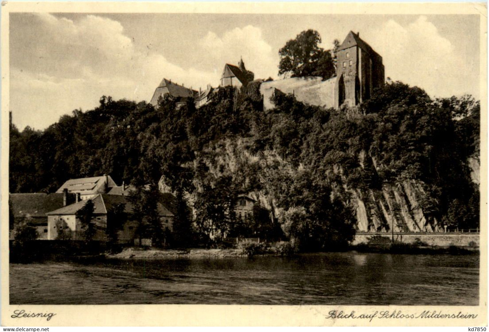 Leisnig, Blick Auf Schloss Mildenstein - Leisnig