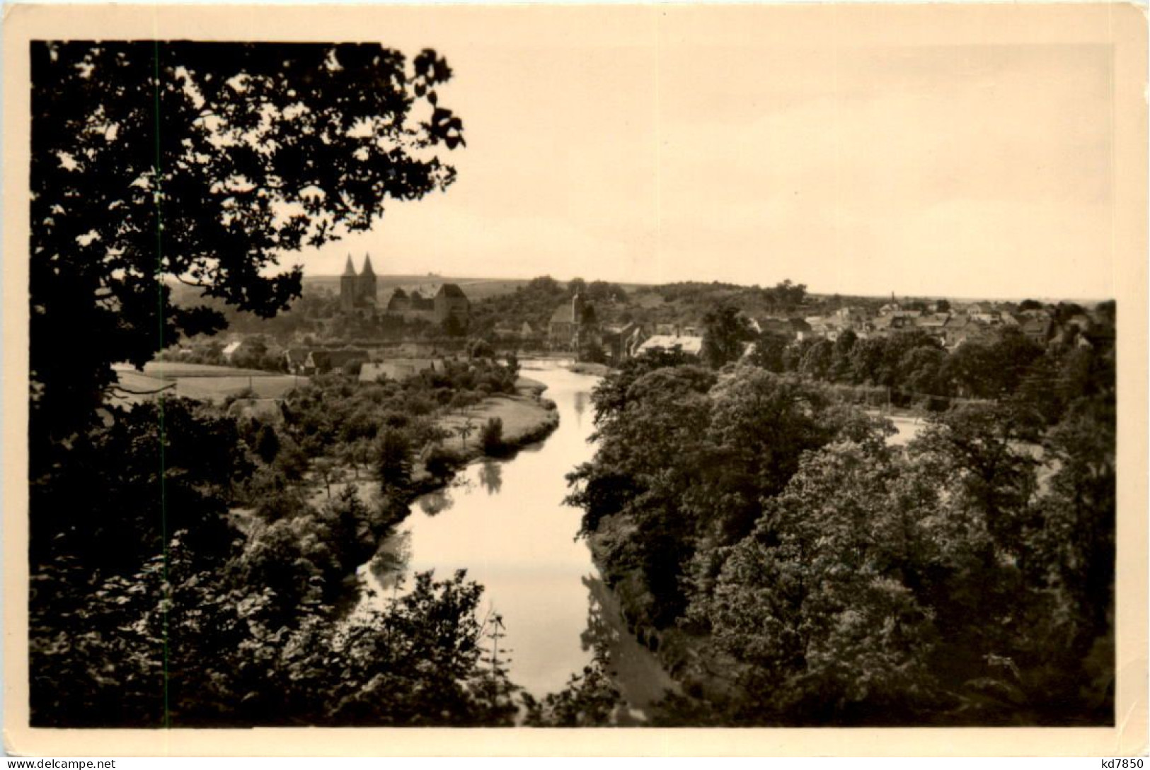 Rochlitz, Blick über Die Mulde - Rochlitz