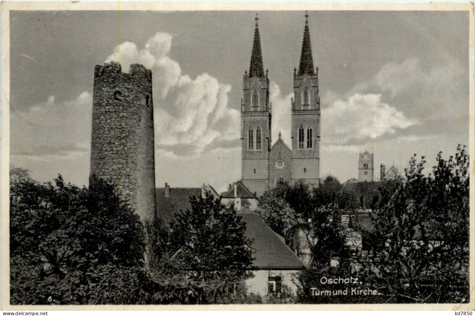 Oschatz, Turm Und Kirche - Oschatz
