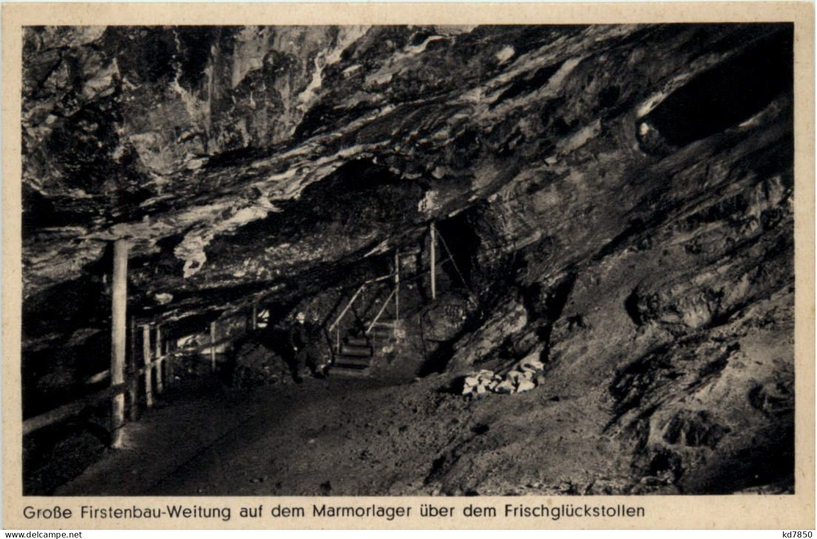 Grosse Firstenbau-Weitung Auf Dem Marmorlager über Dem Frischglückstolle - Schwarzenberg (Erzgeb.)