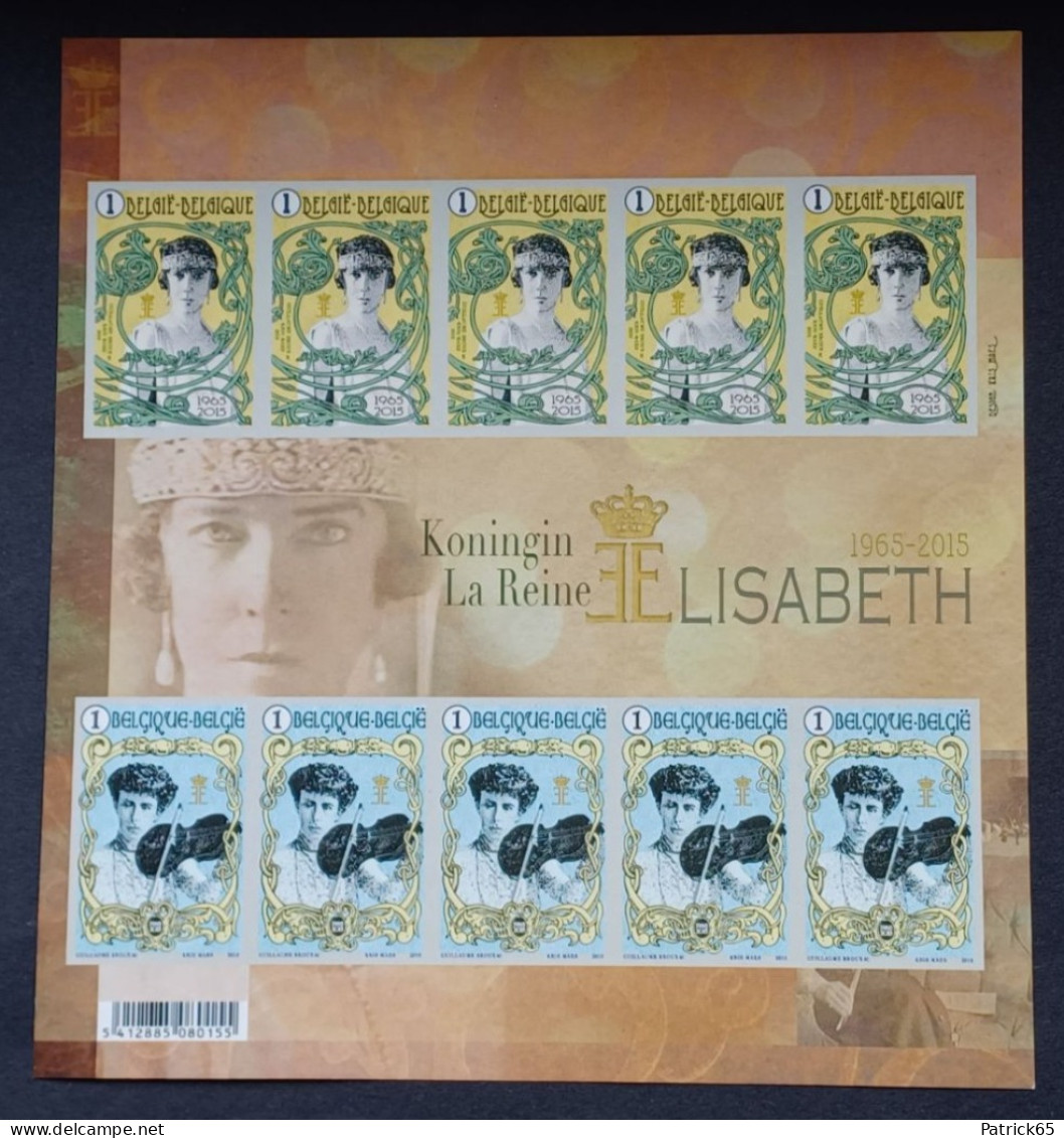 Belgie 2015 Koningin Elisabeth Obp.nr.GCD 13 Ongetand MNH -- Postfris - 2001-…