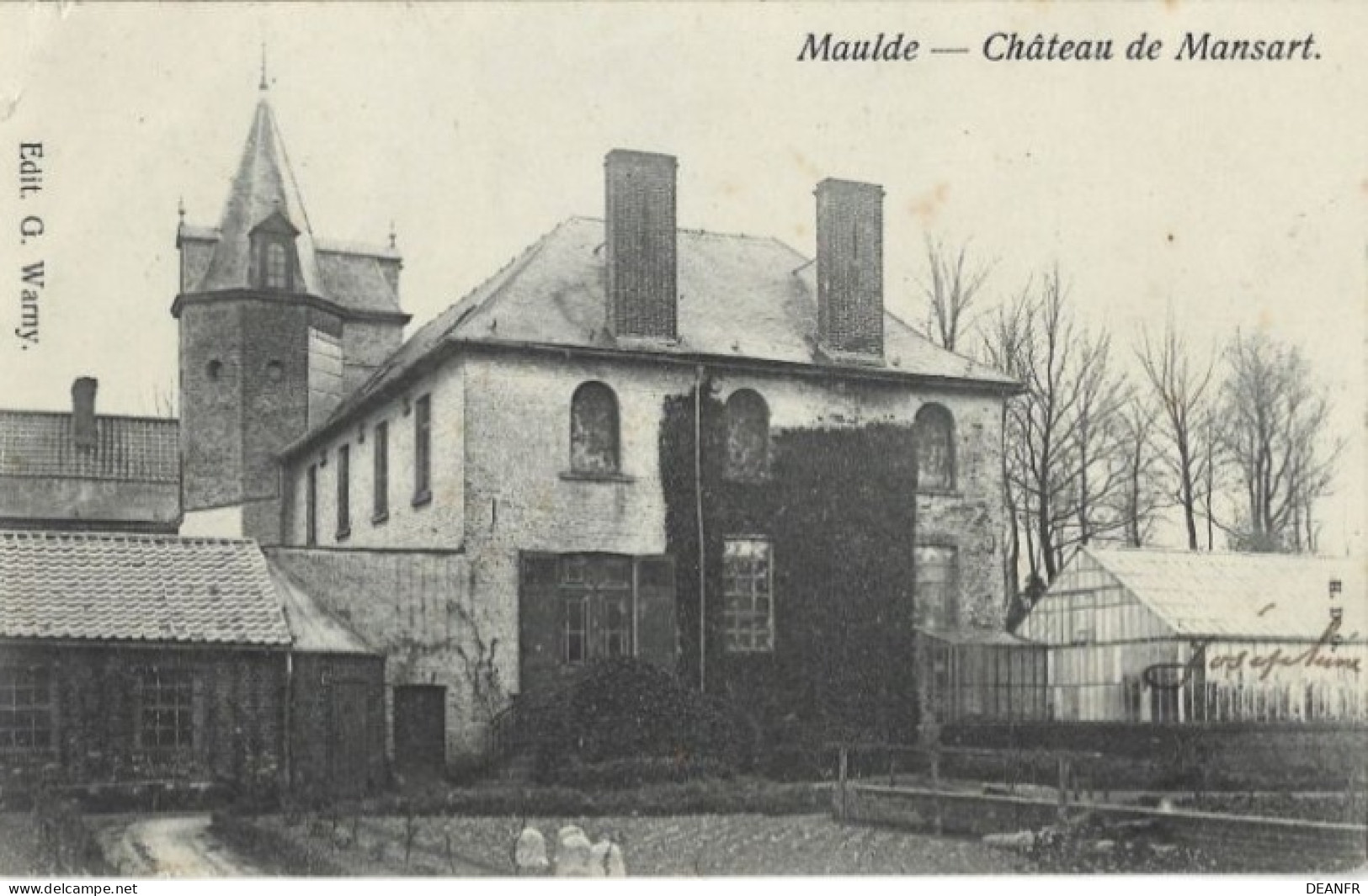 MAULDE : Château De Mansart. - Doornik