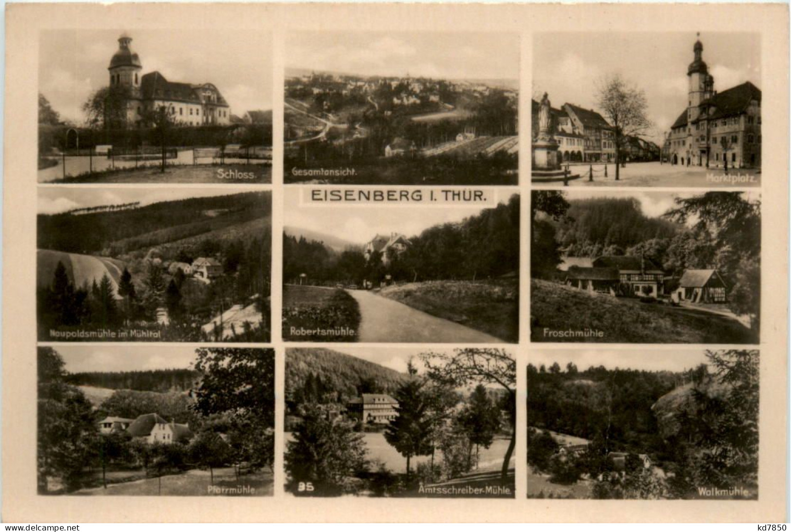 Eisenberg I. Thür., Div. Bilder - Eisenberg