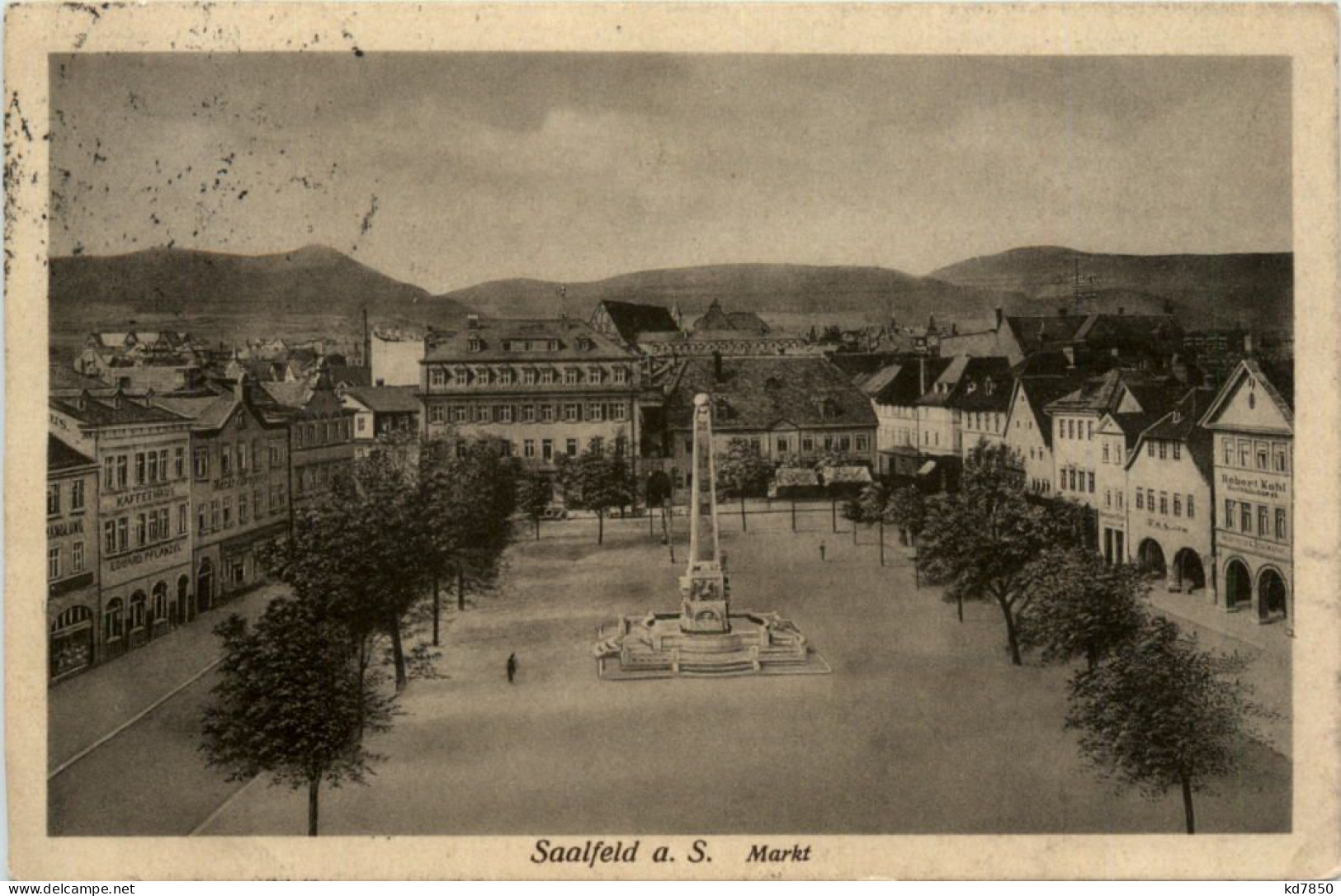 Saalfeld, Markt - Saalfeld