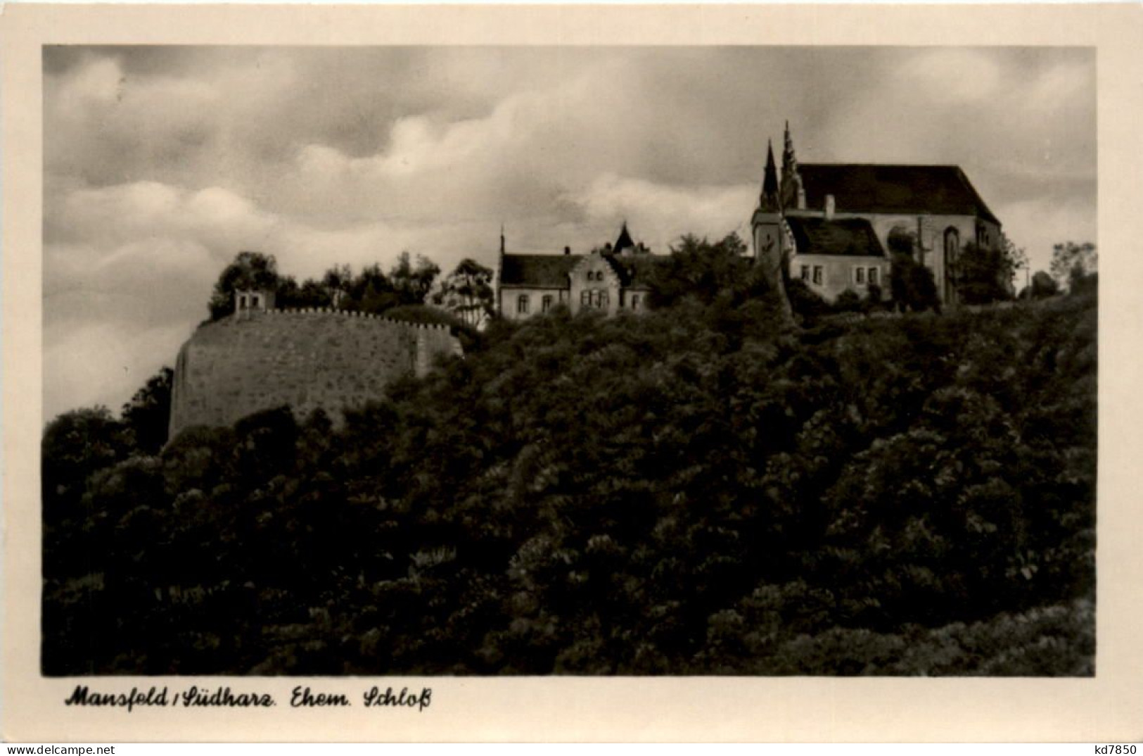 Mansfeld/Südharz, Ehem. Schloss - Mansfeld