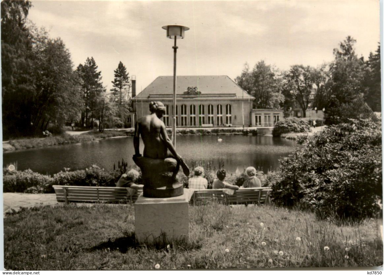 Radiumbad Brambach, Blick Zur Festhalle - Bad Brambach