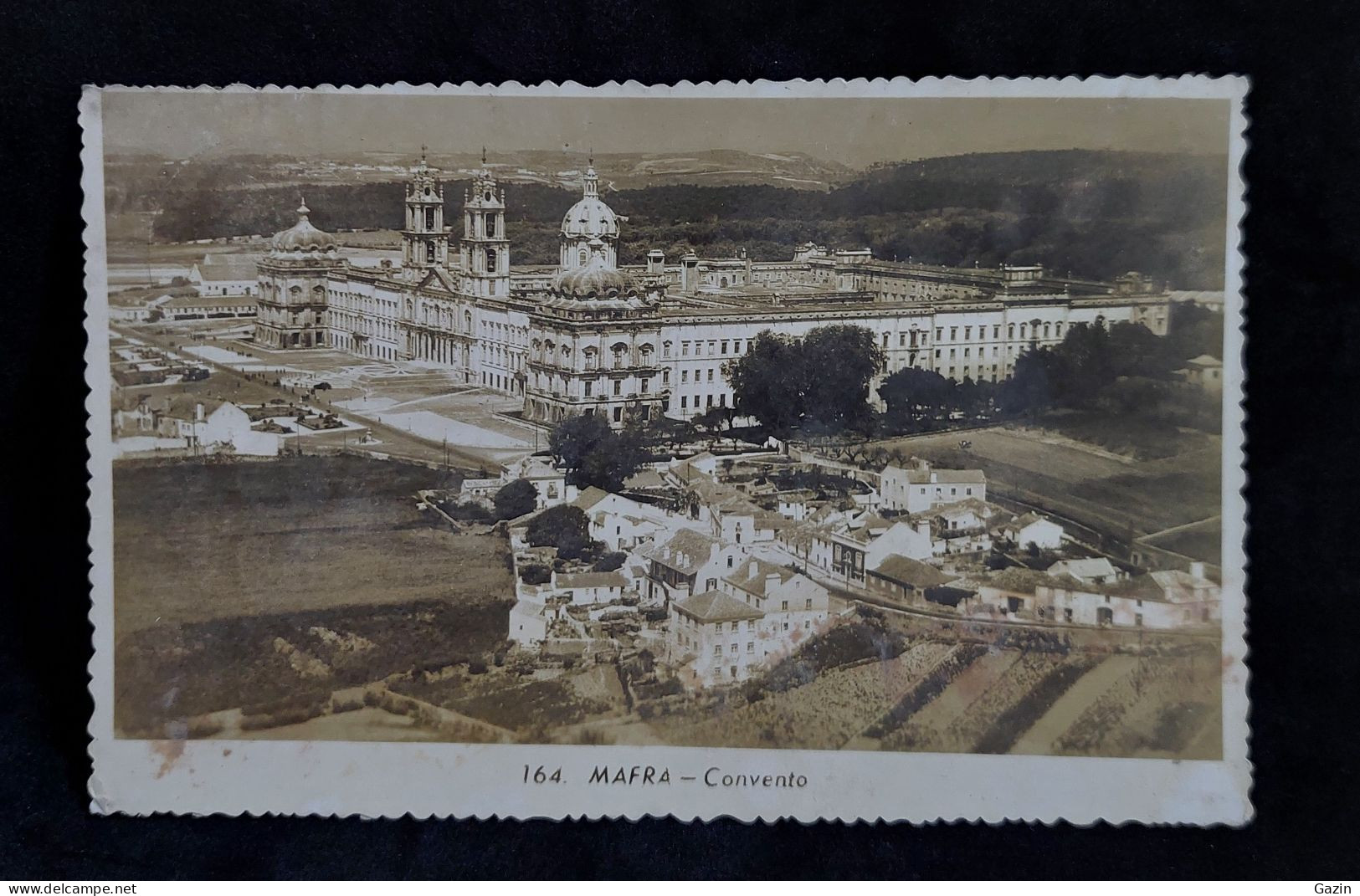 C7/5 - Convento De Mafra * Lisboa * Photo Postal * Circulado - Penafiel * Portugal - Lisboa