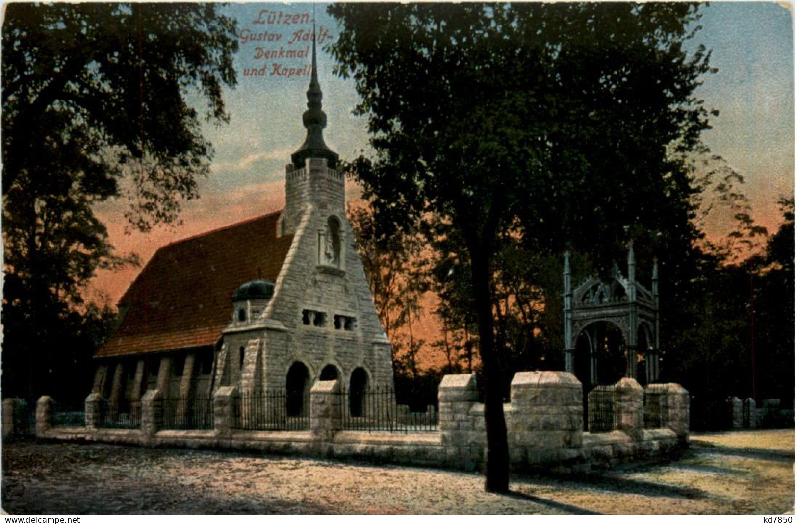 Lützen, Gustav-Adolf-denkmal Und Kapelle - Lützen