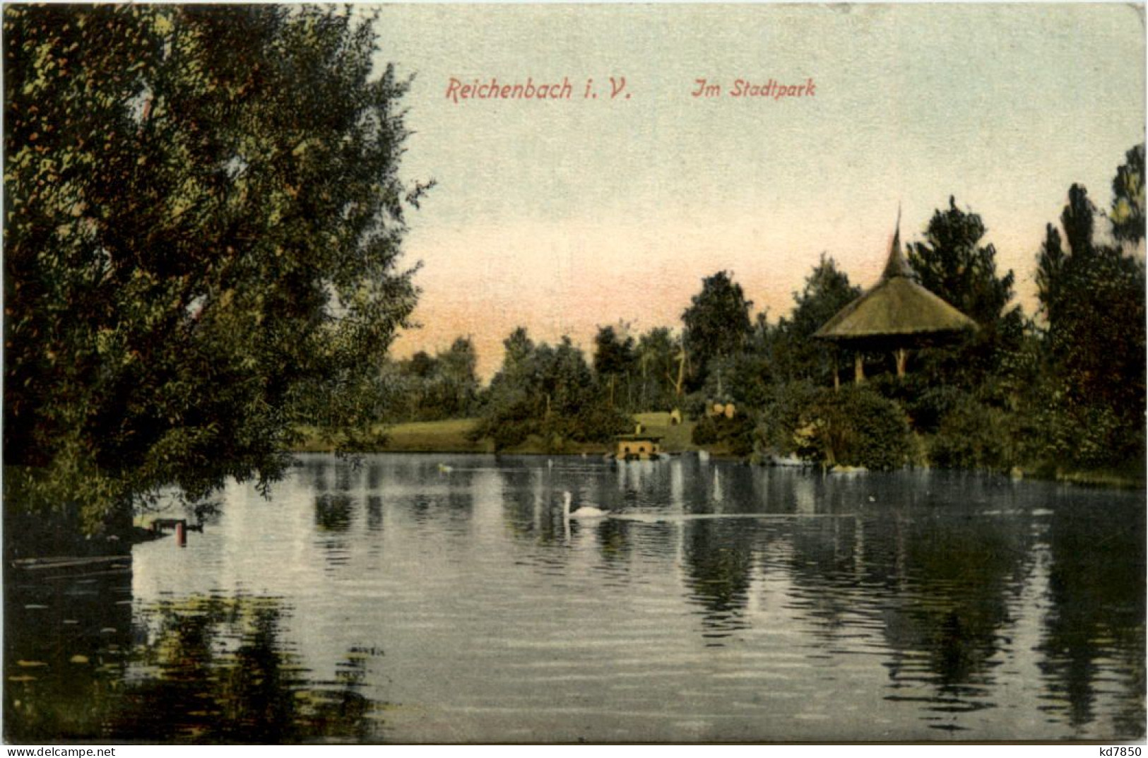 Reichembach I.V., Im Stadtpark - Reichenbach I. Vogtl.