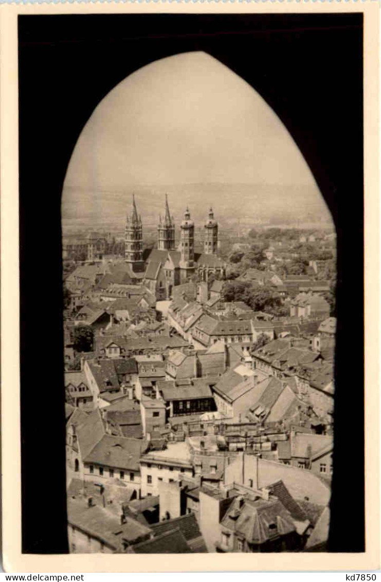 Naumburg, Blick Von Der Wenzelskirche Auf Den Dom - Naumburg (Saale)