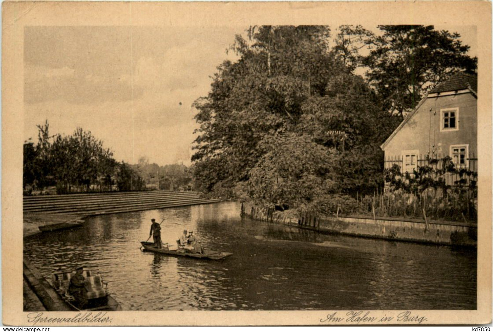 Spreewaldbilder, Am Hafen In Burg - Burg (Spreewald)