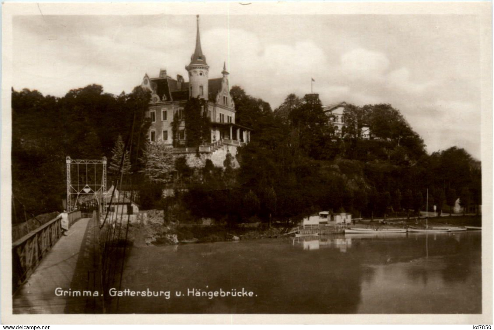 Grimma, Gattersburg U. Hängebrücke - Grimma