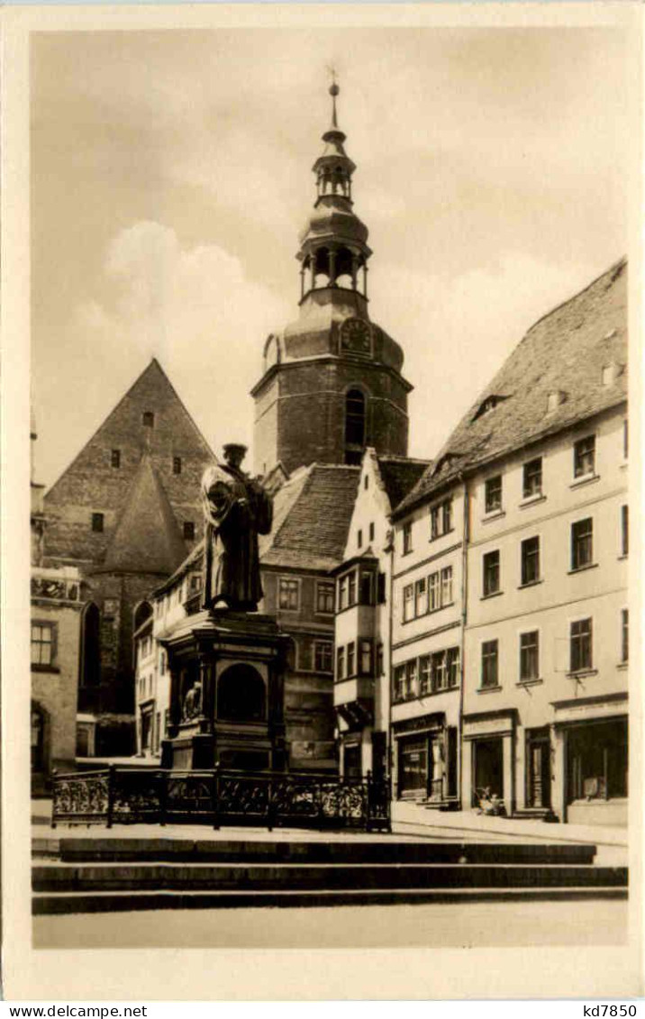 Eisleben, Lutherdenkmal - Eisleben