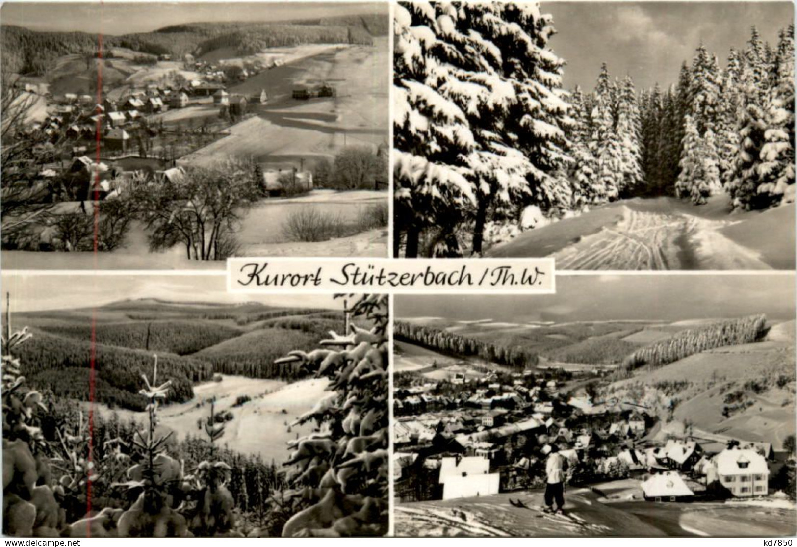 Kurort Stützerbach/Thür.Wald, Div. Bilder Im Winter - Ilmenau