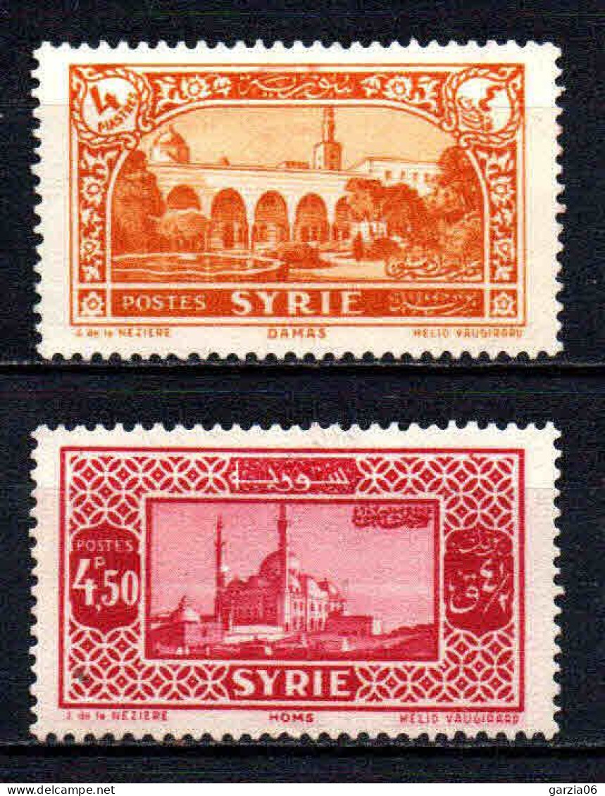 Syrie  - 1930 - Sites   - N° 208-209  - Neufs *- MLH - Nuevos