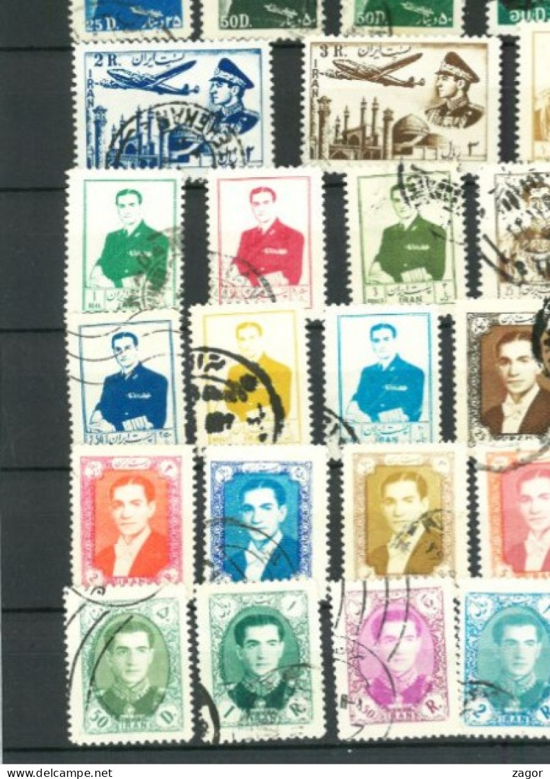 ??? Persien, Persia, Iran,  Lot Of  53  Stamps (022) - Iran