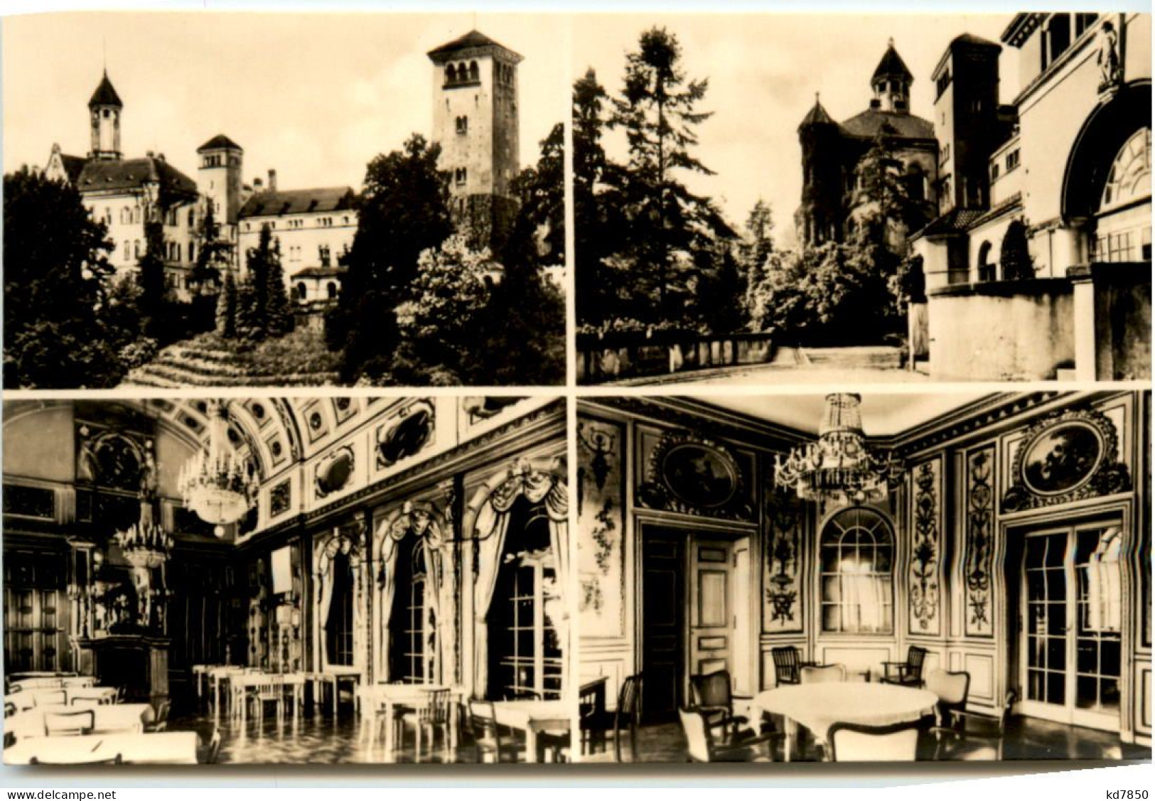 Waldenburg/Sa., Ehem. Schloss, Jetzt Sanatorium - Waldenburg (Sachsen)