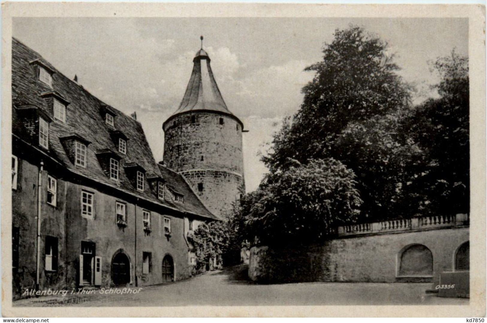 Altenburg, Schlosstor - Altenburg