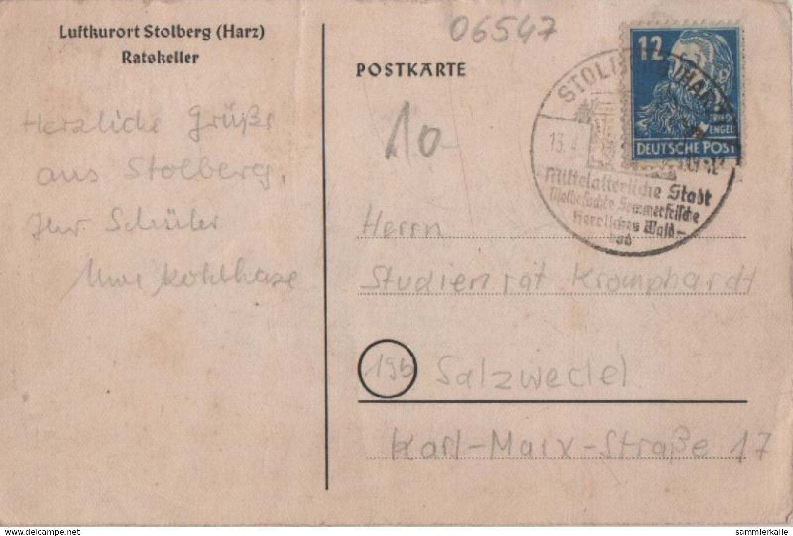 112229 - Stolberg - Ratskeller - Stolberg (Harz)