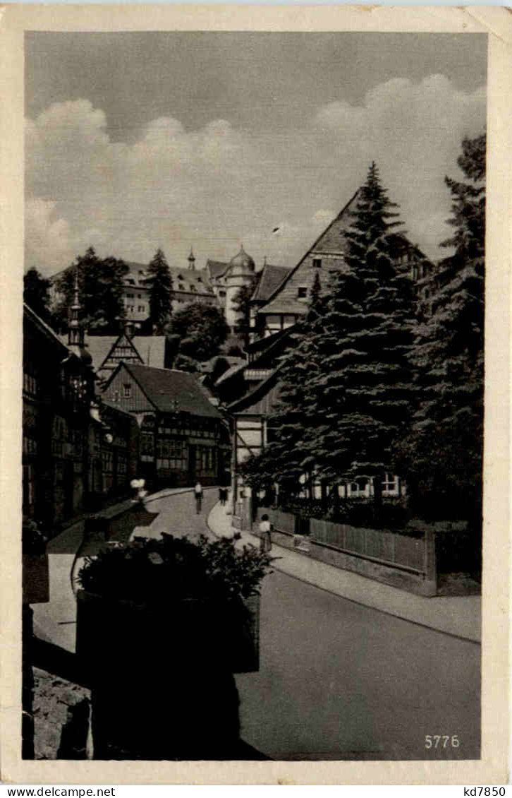 Stolberg/Harz, Niedergasse M. FDGB-Heim - Stolberg (Harz)