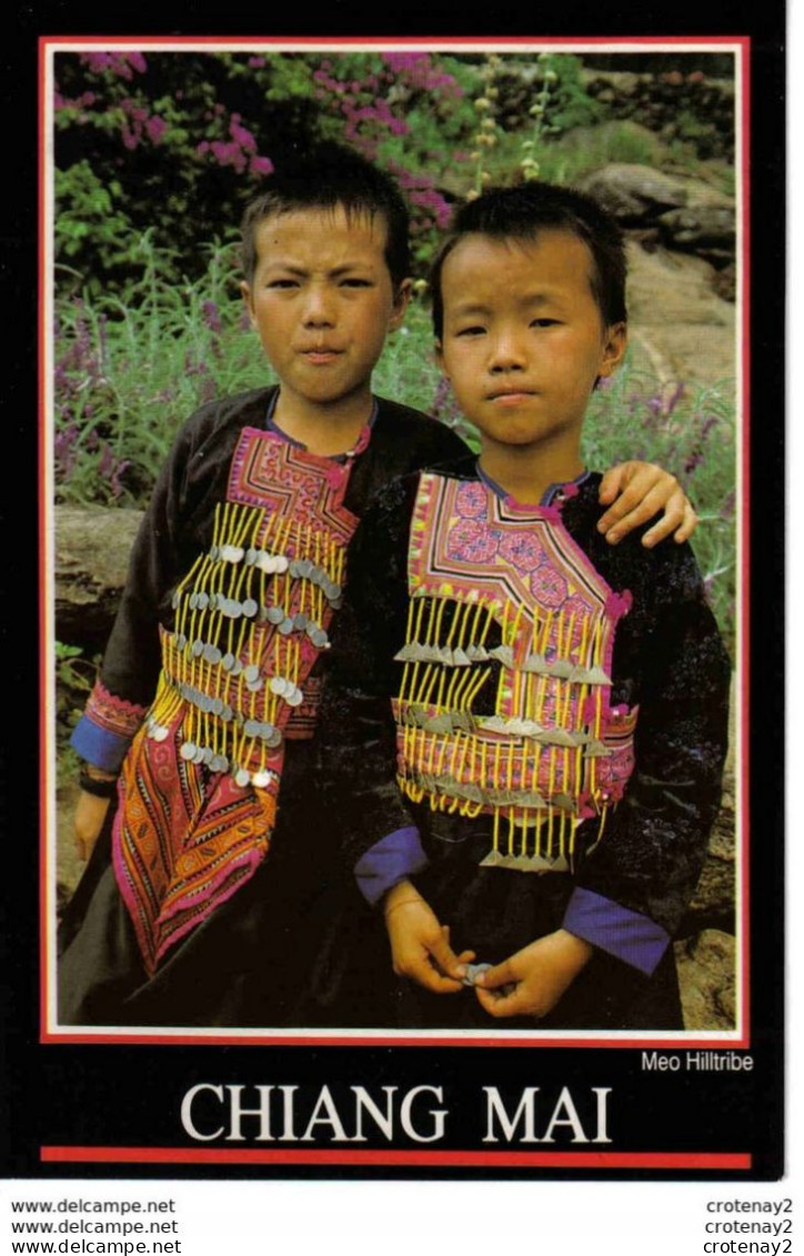 Thailand Thailande Chiang Mai Meo Hilltribe Jeunes Garçons Photo Sukit Tejavanija VOIR DOS - Thaïland