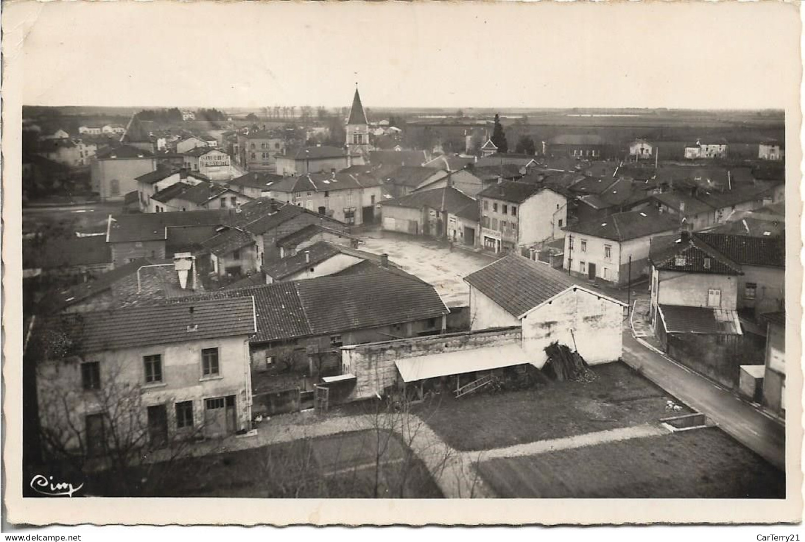 01. VILLARS. VUE GENERALE. 1956. - Villars-les-Dombes