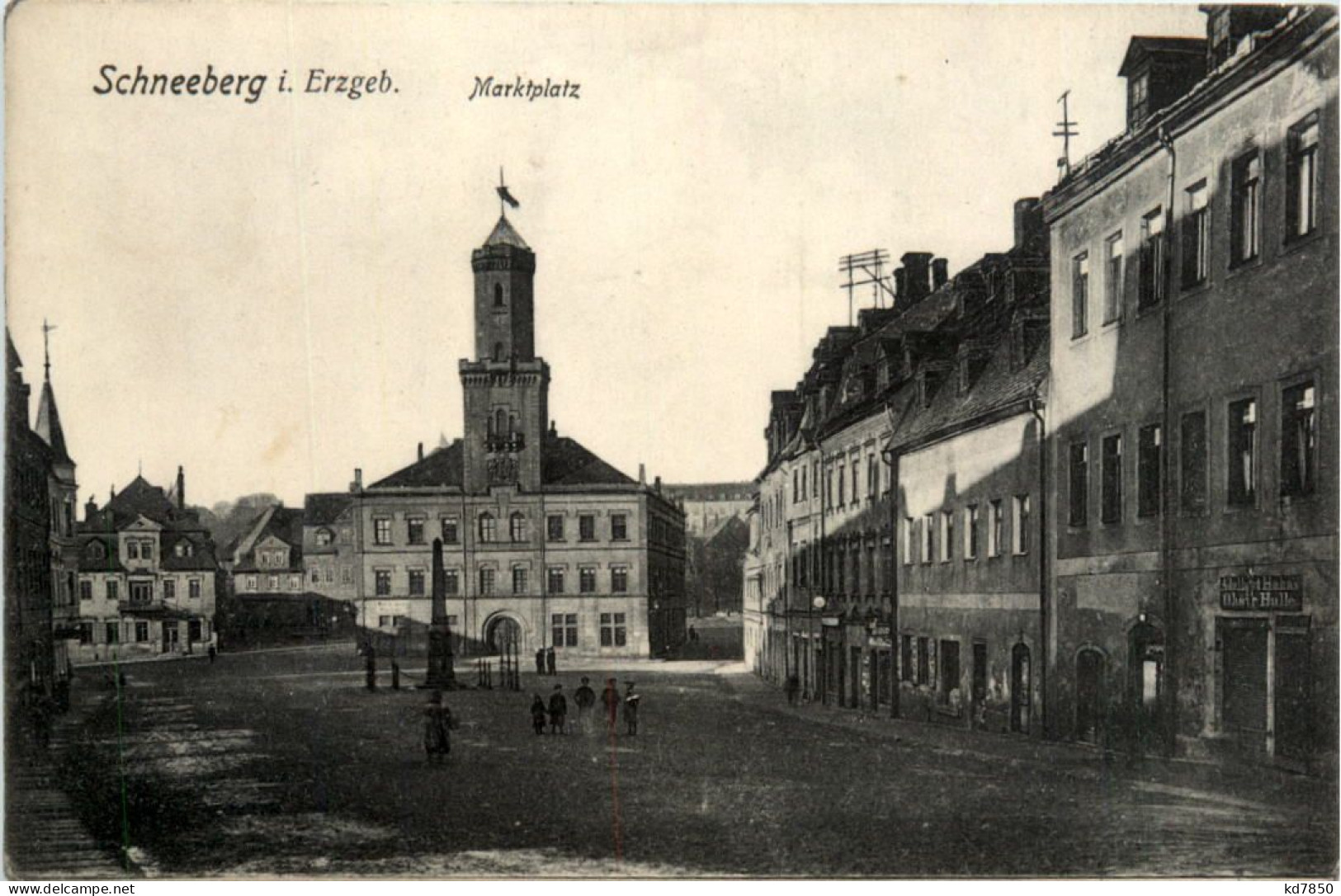 Schneeberg, Marktplatz - Schneeberg