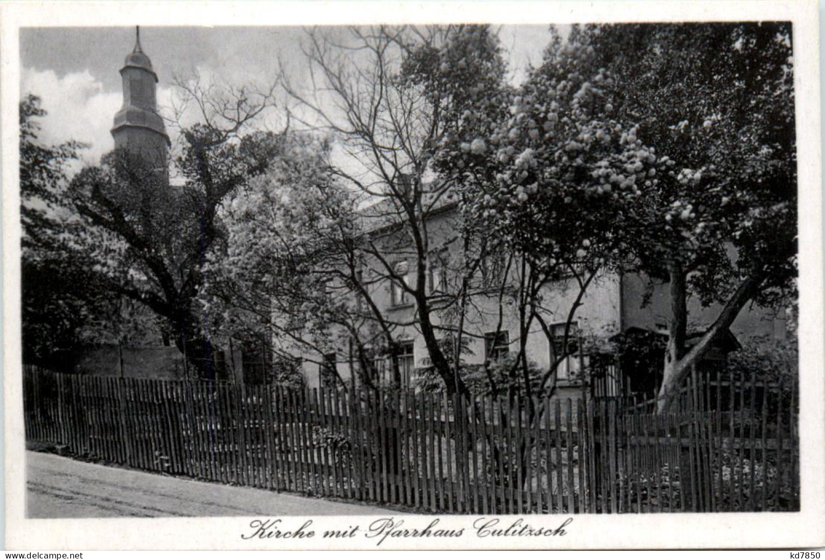 Kirche Mit Pfarrhaus Culitzsch - Zwickau