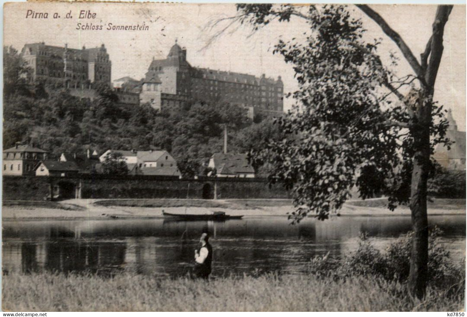 Pirna A. Elbe, Schloss Sonnenstein - Pirna