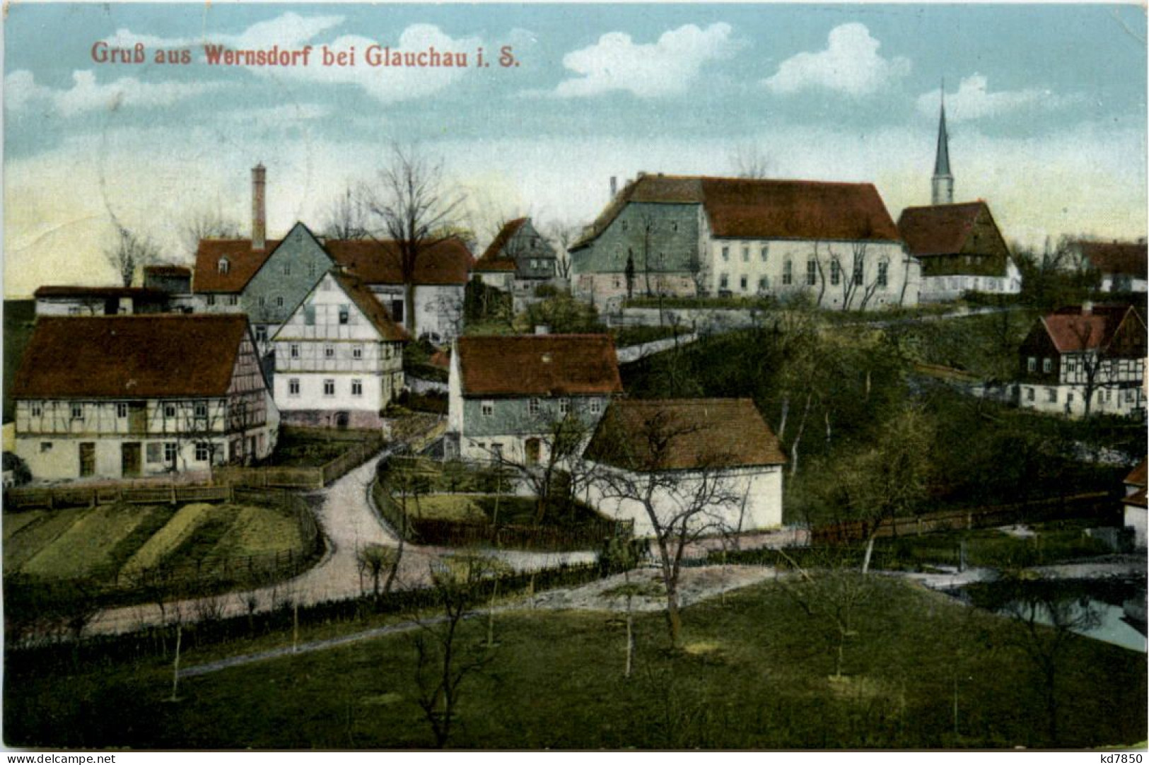 Glauchau, Gruss Aus Wernsdorf - Glauchau