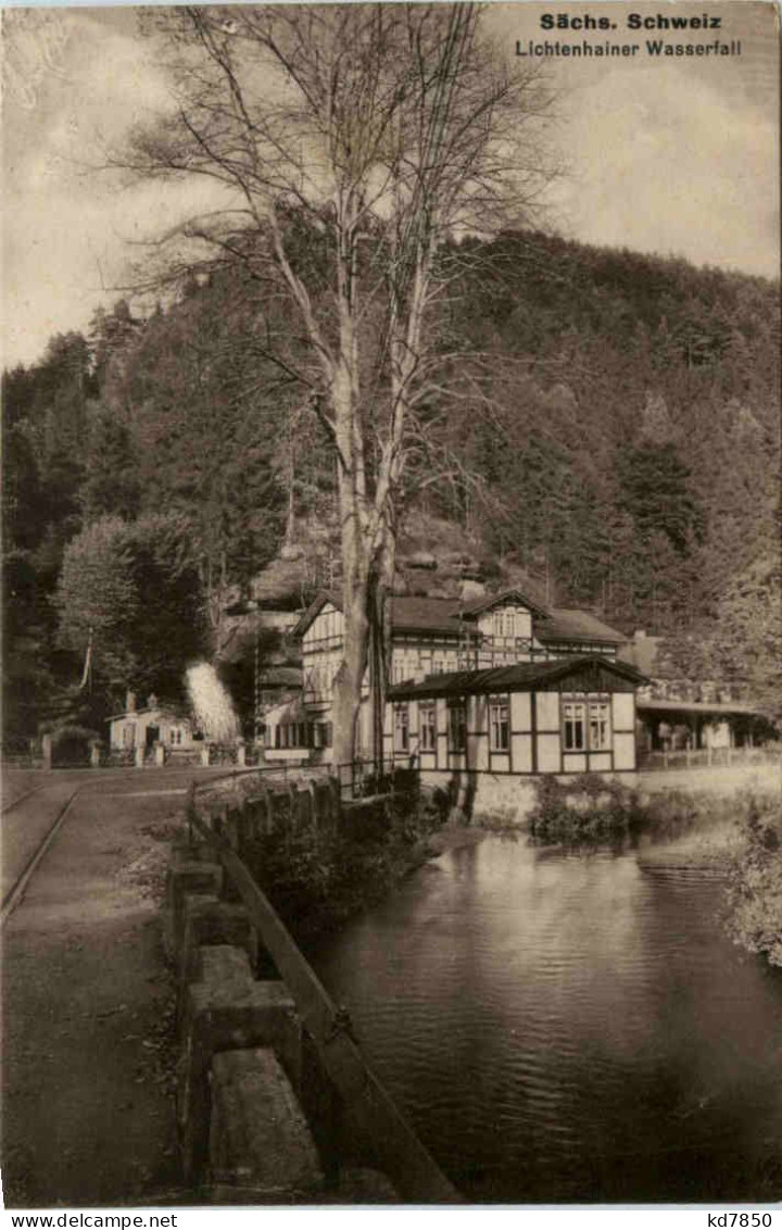 Lichtenhainer Wasserfall - Kirnitzschtal - Sebnitz