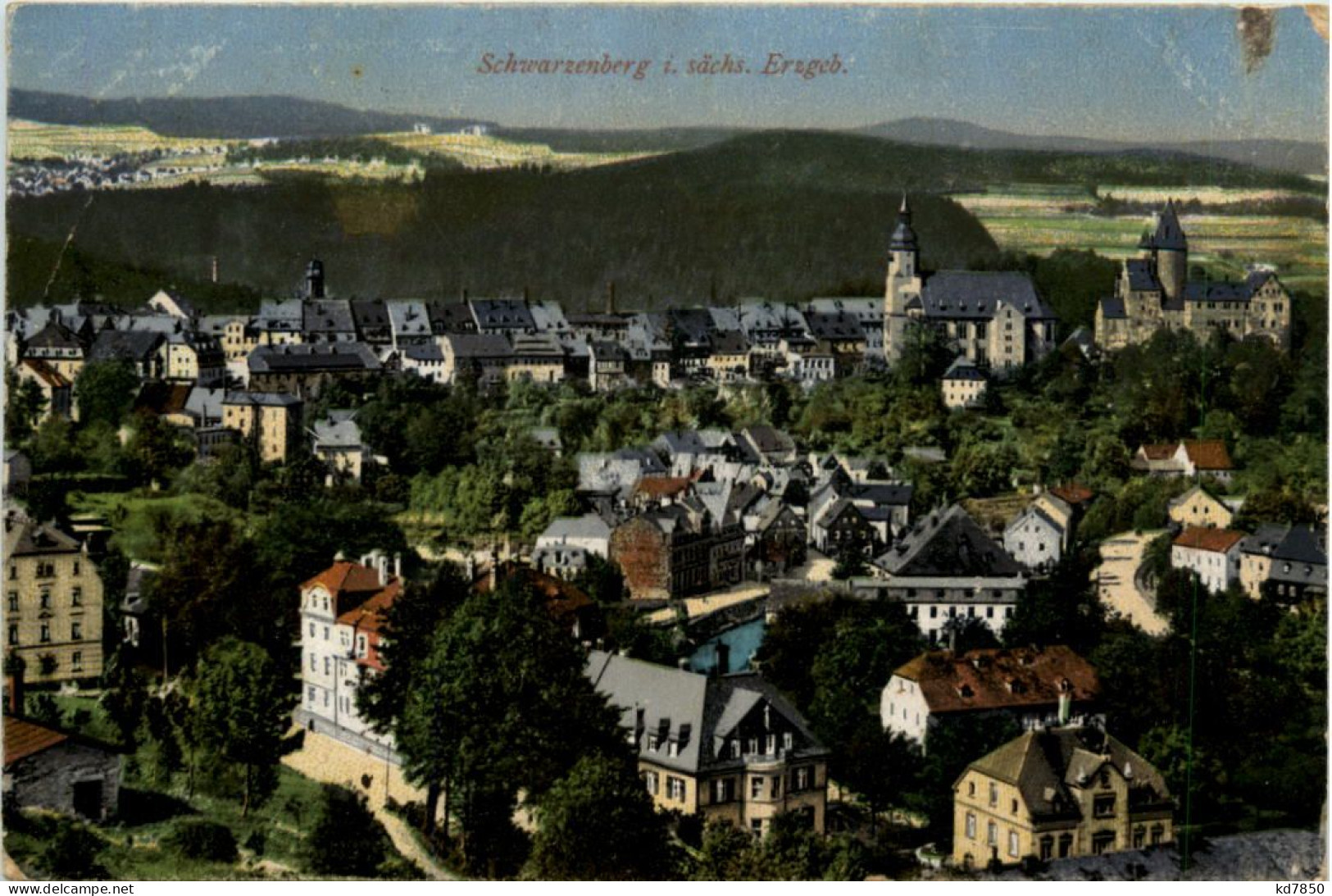 Schwarzenberg I. Erzgeb., - Schwarzenberg (Erzgeb.)