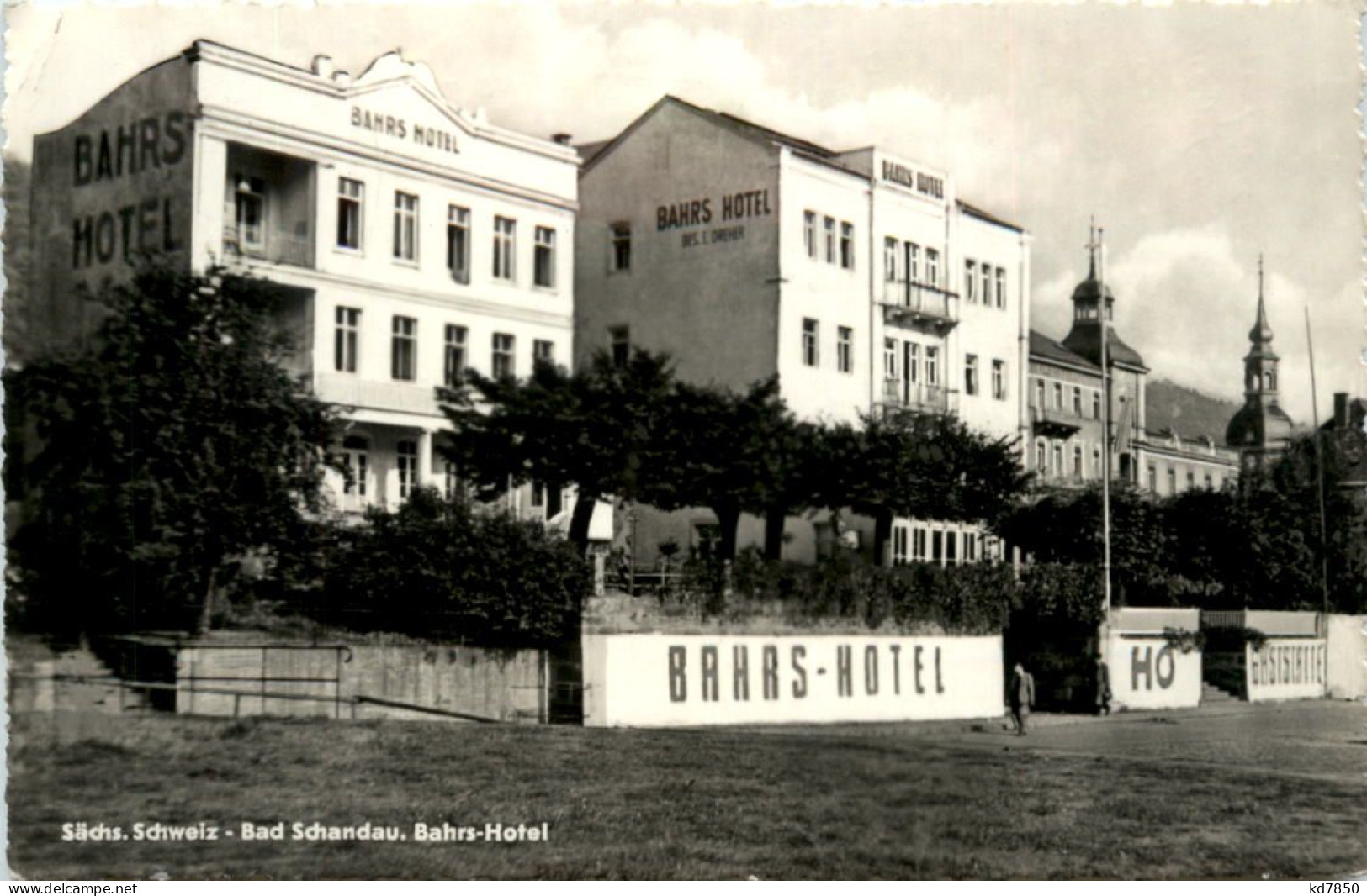 Bad Schandau, Bahrs-Hotel - Bad Schandau