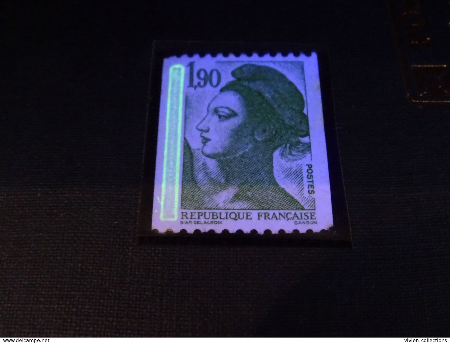 France Variété Type Liberté Roulette N° 2426 Avec Bande De Phosphore A Gauche Au Lieu De Droite (second Choix Petit Prix - Neufs