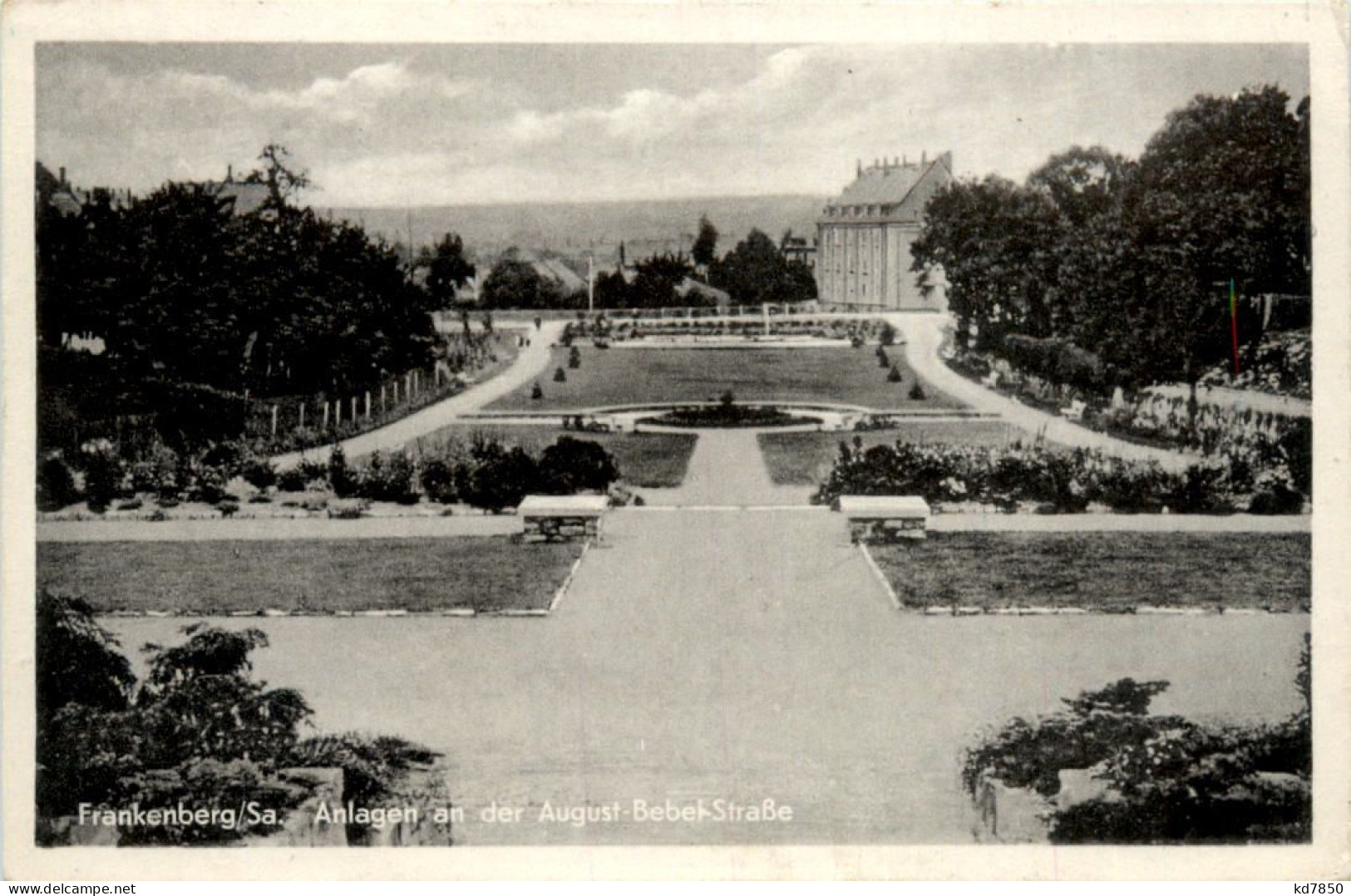 Frankenberg Sa., Anlagen An Der August-Bebel-Strasse - Frankenberg