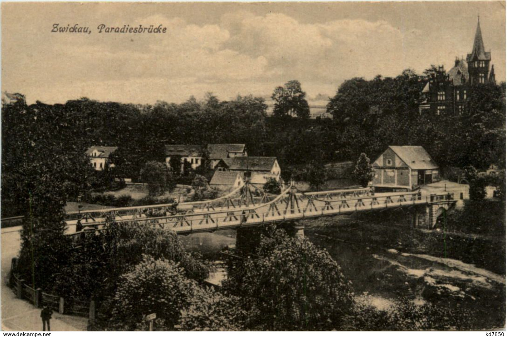 Zwickau, Paradiesbrücke - Zwickau