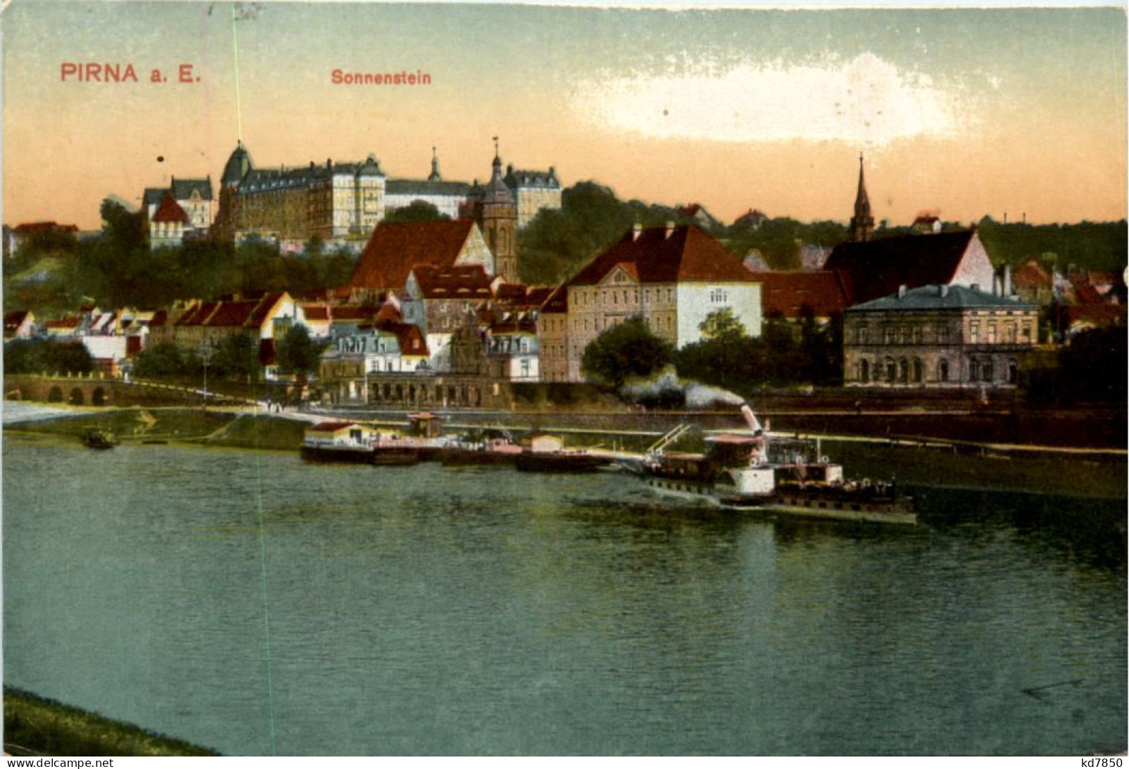 Pirna A. Elbe, Sonnenstein - Pirna