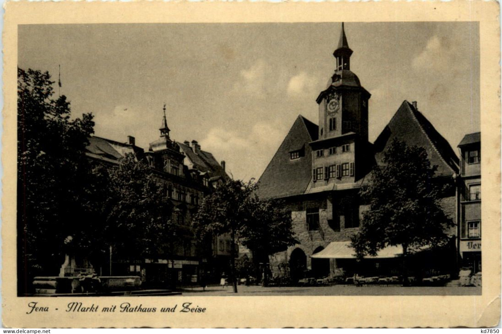 Jena, Marktplatz Mit Rathaus - Jena